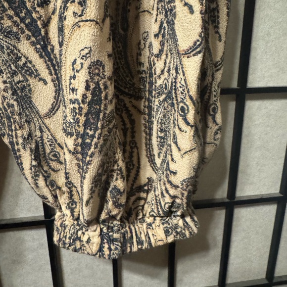 Anthropologie Paisley Print Balloon Harem Pants - Picture 5 of 8